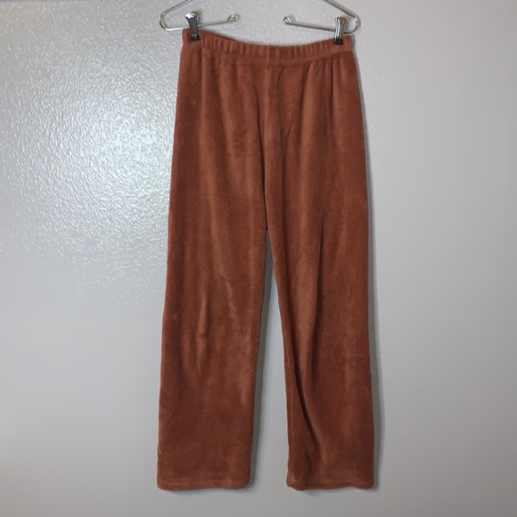 Extra Belleza brown super soft plush pajama pants - Picture 1 of 7